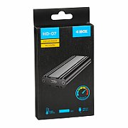 iBox HD-07 SSD enclosure Black M.2_5