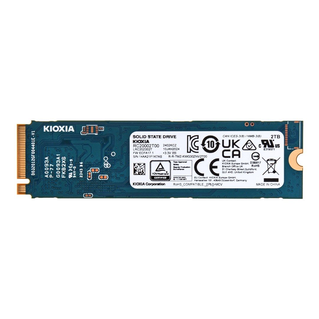 Kioxia EXCERIA G2 M.2 2 TB PCI Express 3.1a BiCS FLASH TLC NVMe_4