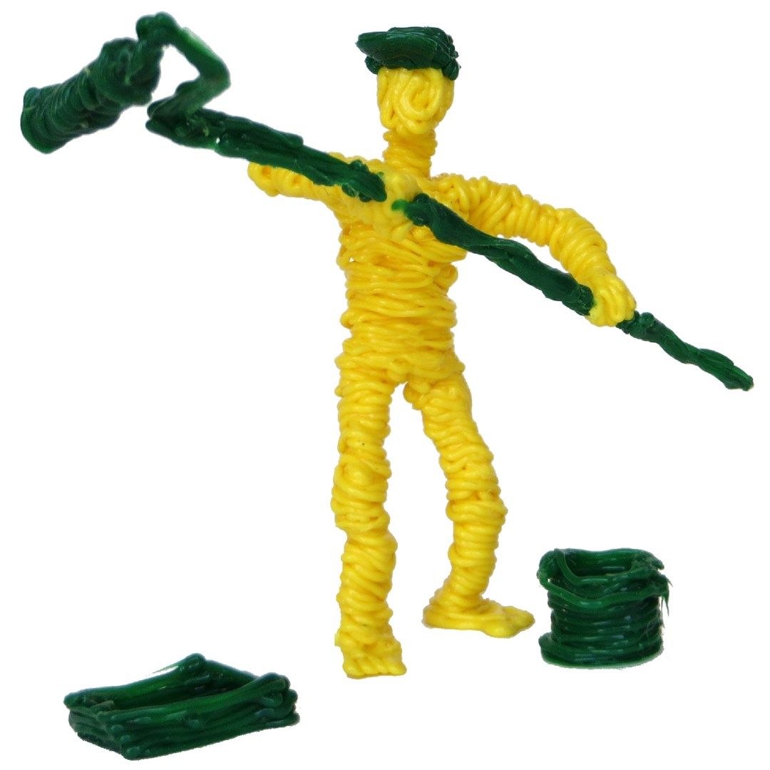 3Doodler PL05-DUCK? 3D printing material Polylactic acid (PLA) Yellow 2 g_3