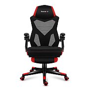 Huzaro Combat 3.0 Gaming armchair Mesh seat Black  Red_1