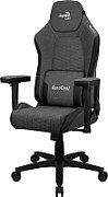 Aerocool CROWNASHBK  Ergonomic Gaming Chair  Adjustable Cushions  AeroWeave Technology  Black_1