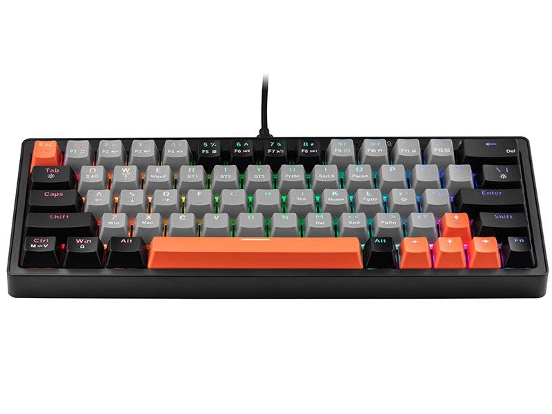 Mechanical keyboard Tracer GAMEZONE EVO1 HOT SWAP 63 (Grey) TRAKLA47297_14