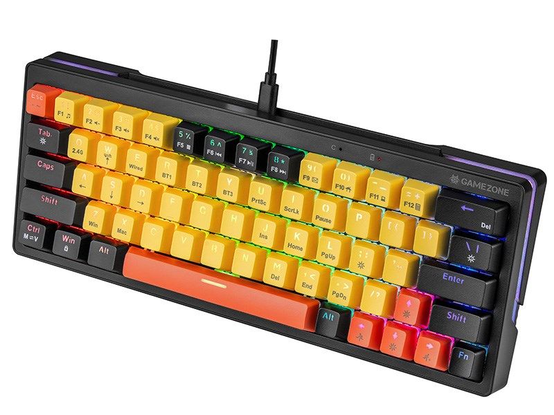 Mechanical keyboard Tracer GAMEZONE EVO2 HOT SWAP 63 (Yellow) TRAKLA47302_6