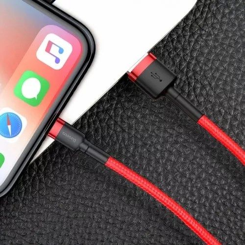 Baseus CALKLF-C09 lightning cable 2 m Red_7