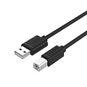 UNITEK Y-C420GBK USB cable 3 m USB 2.0 USB A USB B Black_1