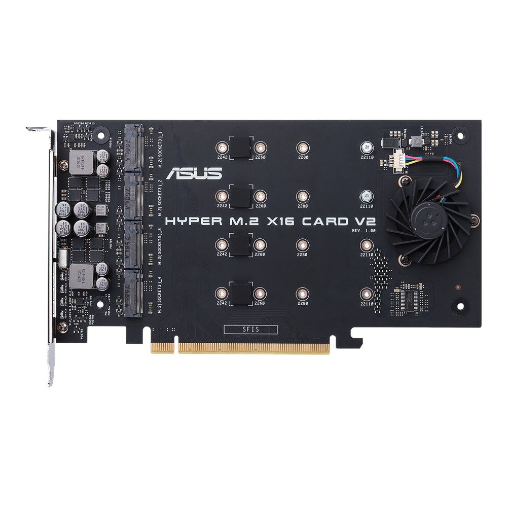 ASUS HYPER M.2 X16 CARD V2 interface cards/adapter Internal_2