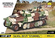 COBI 2283 Historical Collection WWII German Armoured Personnel Carrier Sd.Kfz. 251/9  Stummel  485 bricks_1