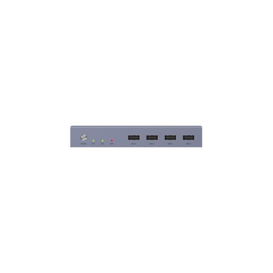 UNITEK V307A KVM switch Grey_3