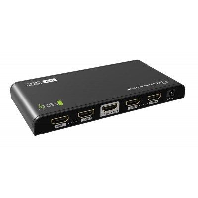 HDMI 2.0 Splitter 1x4 4K*60Hz HDR EDID Active Splitter_4