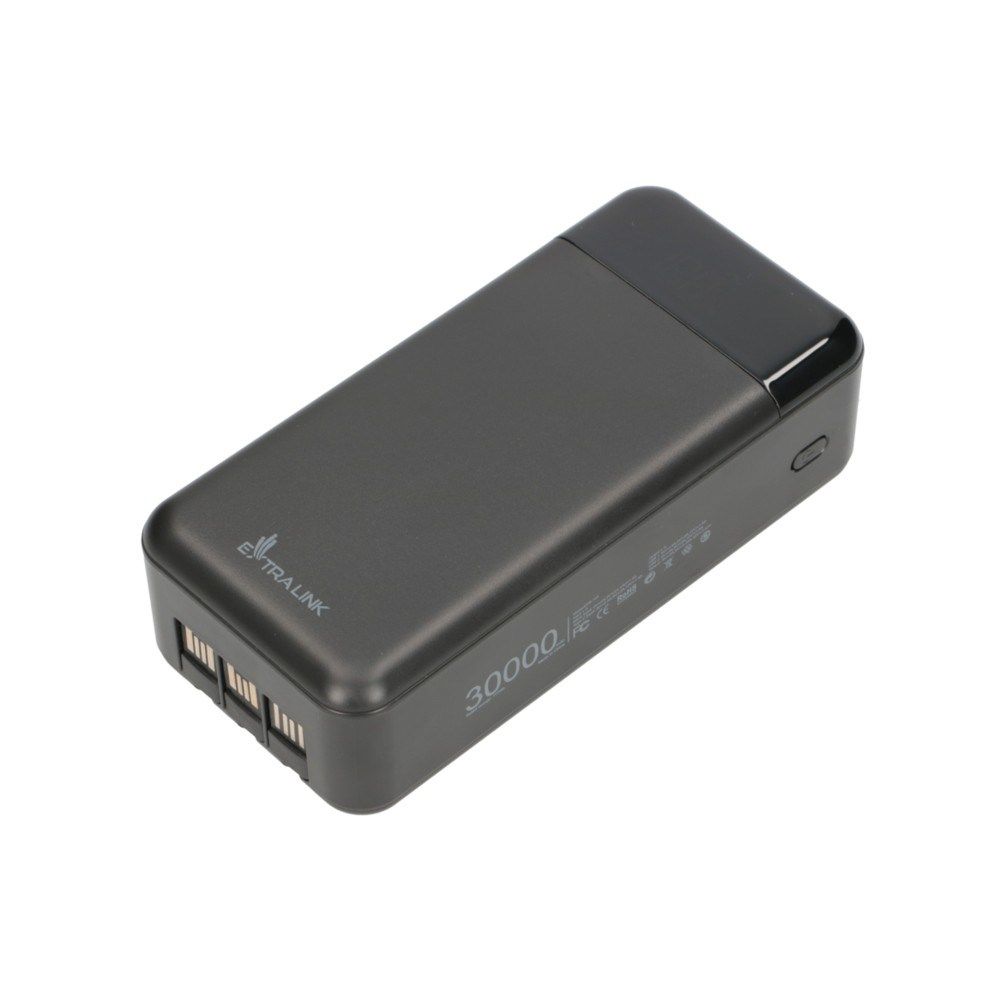 Extralink Powerbank EPB-124 30000mAh Black Power bank  Fast Charging  USB-C_9