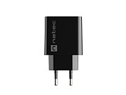 NATEC MAINS CHARGER RIBERA USB-A 18W BLACK_3