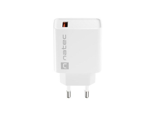 NATEC NETWORK CHARGER RIBERA USB-A 18W WHITE_3