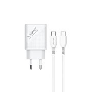 SAVIO LA-05 USB Type A & Type C Quick Charge Power Delivery 3.0 cable 1m Indoor_1