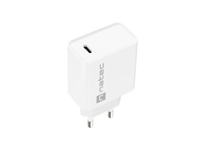 NATEC NETWORK CHARGER RIBERA USB-C 20W PD WHITE_4