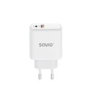 SAVIO LA-06 USB Type A & Type C Quick Charge Power Delivery 3.0 Indoor_3