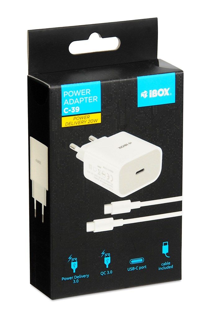 Wall charger iBOX C-39 PD20W  white_7