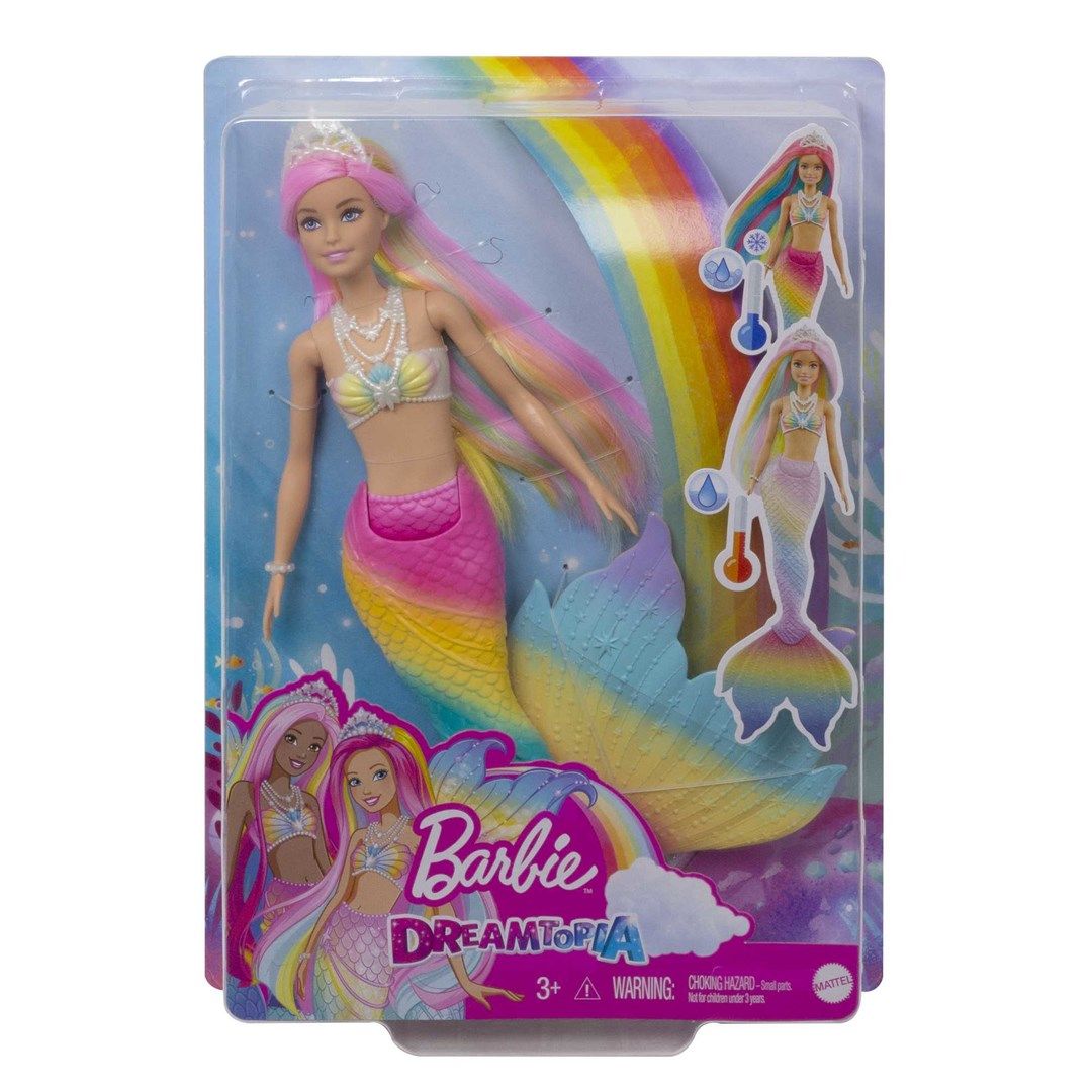 Barbie Doll Mermaid Rainbow Transformation GTF89 MATTEL_2