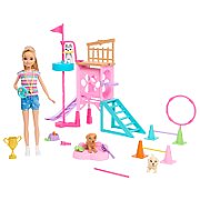 Barbie Dog Playground + Stacie MATTEL HRM10 Movie Set_1