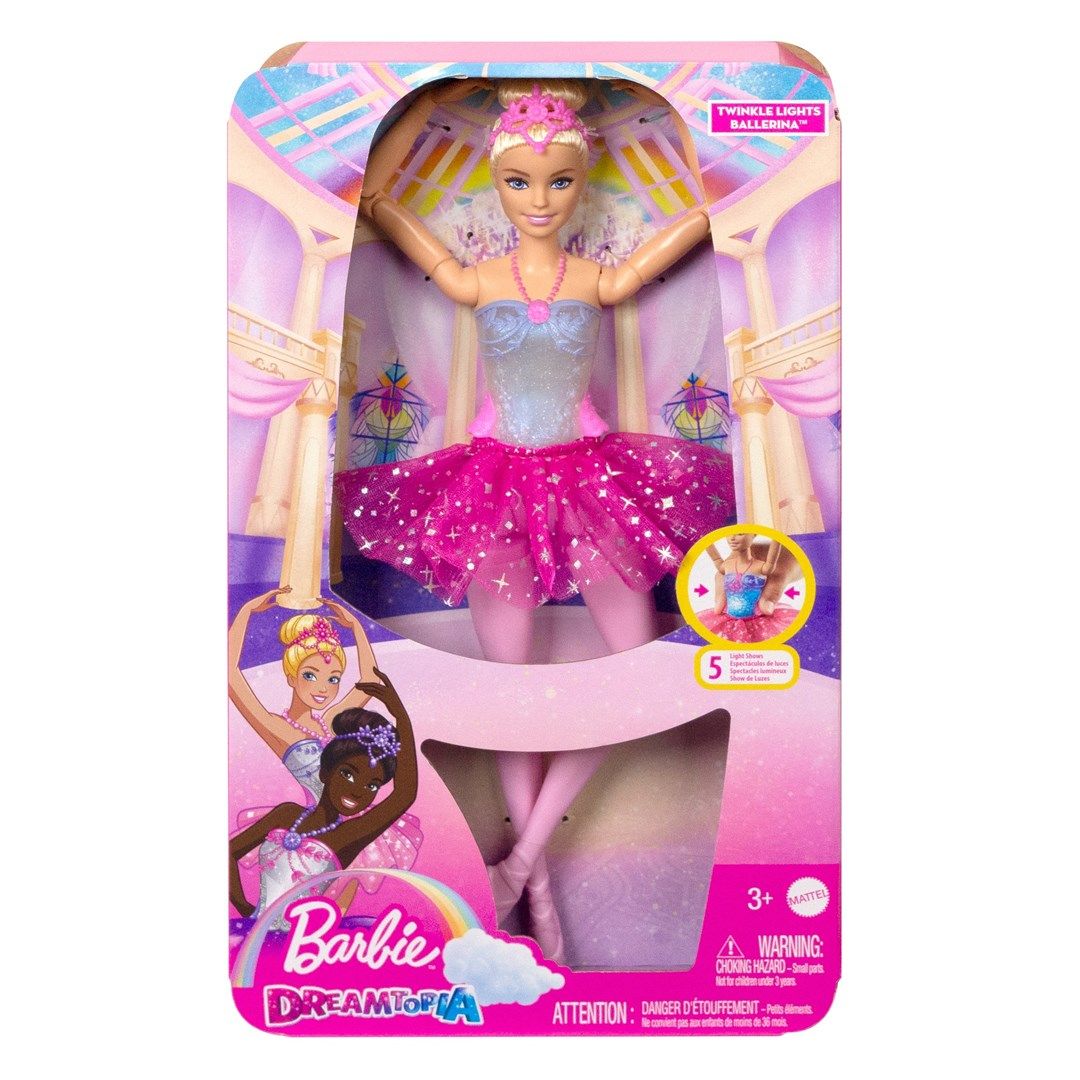 Barbie Dreamtopia Ballerina Magic Lights HLC25 MATTEL_7