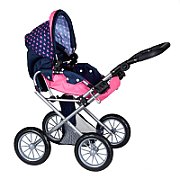 Bayer Baby Doll Stroller City Star navy blue 13654AA_2