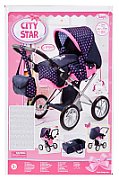 Bayer Baby Doll Stroller City Star navy blue 13654AA_7