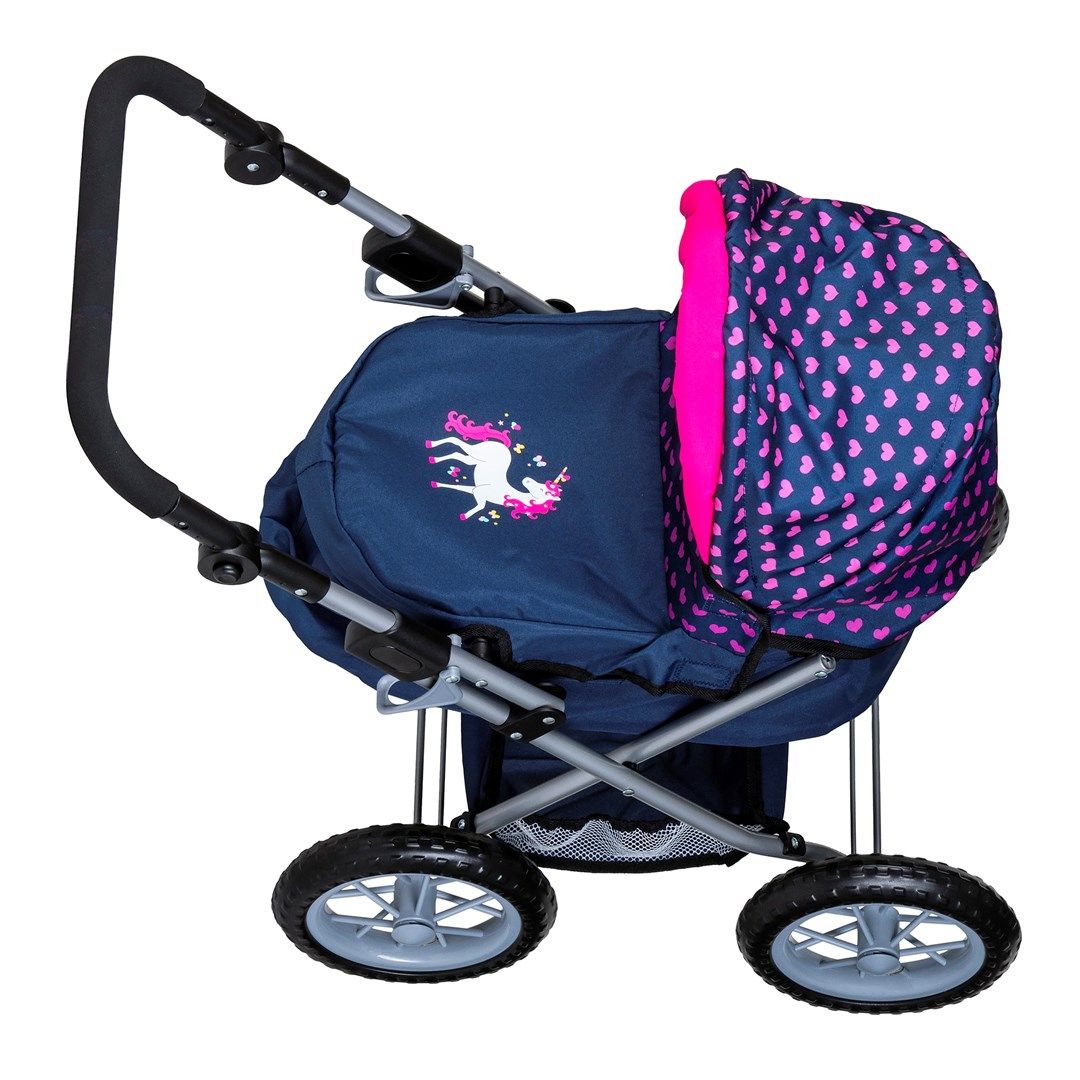 Bayer Trendy doll pram navy blue 13054AA_8