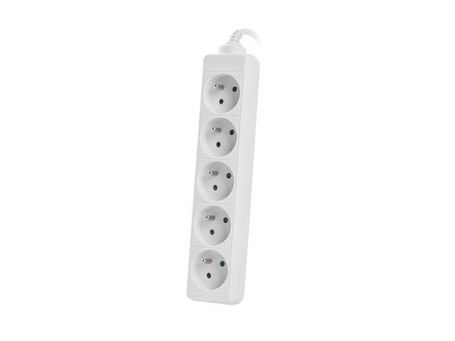 LANBERG POWER STRIP 1.5M WHITE  5X 230V PL_2