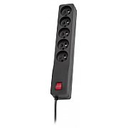 LESTAR ZX 510 G-A K.:CZ 5 0M surge protector Black 5 AC outlet(s) 230 V 5 m_1