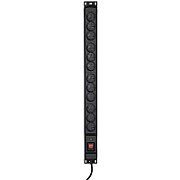 Activejet COMBO 12 socket power strip 1 5m black_1