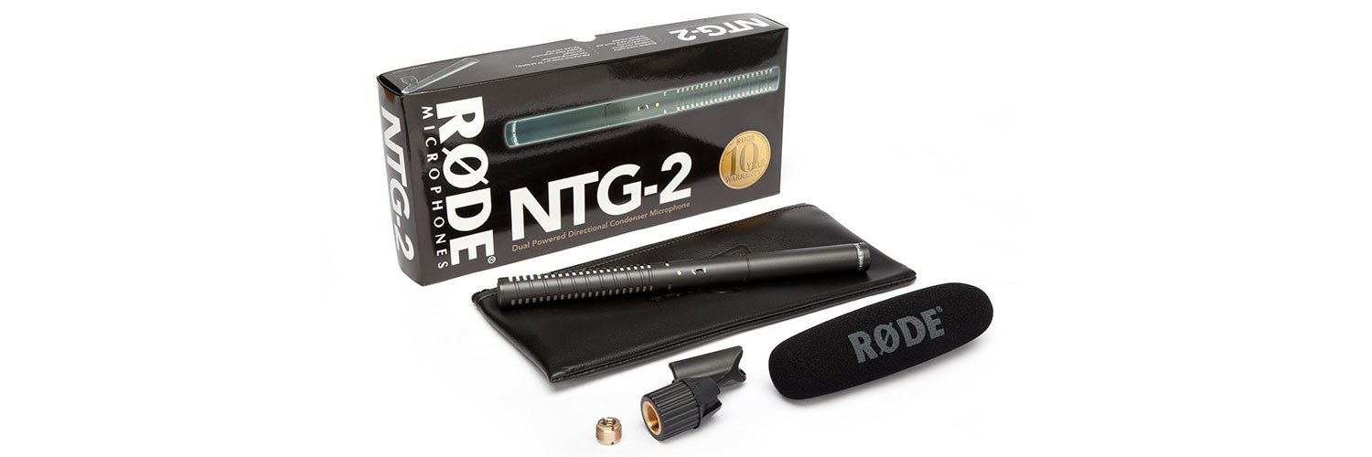 RODE NTG-2 microphone Black Digital camcorder microphone_2