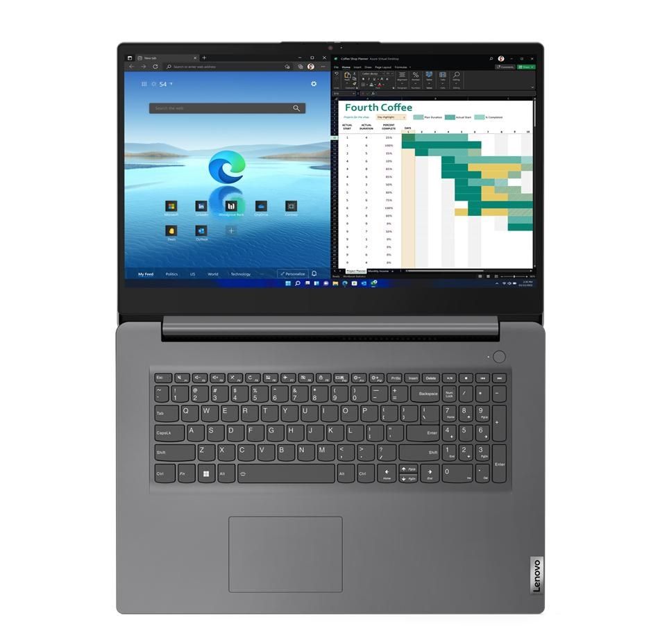 Lenovo V V17 Laptop 43.9 cm (17.3 ) Full HD Intel® Core™ i7 i7-1355U 16 GB DDR4-SDRAM 512 GB SSD Wi-Fi 6 (802.11ax) Windows 11 Pro Grey_8