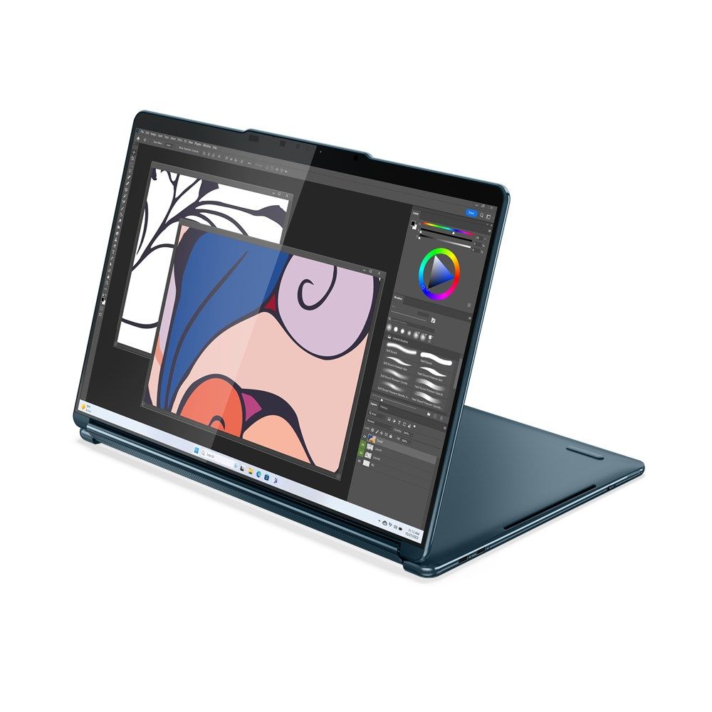 Lenovo Yoga Book 9 13IMU9 Intel Core Ultra 7 155U Hybrid (2-in-1) 33.8 cm (13.3 ) Touchscreen 2.8K 32 GB LPDDR5x-SDRAM 512 GB SSD Wi-Fi 6E (802.11ax) Windows 11 Home Teal_4