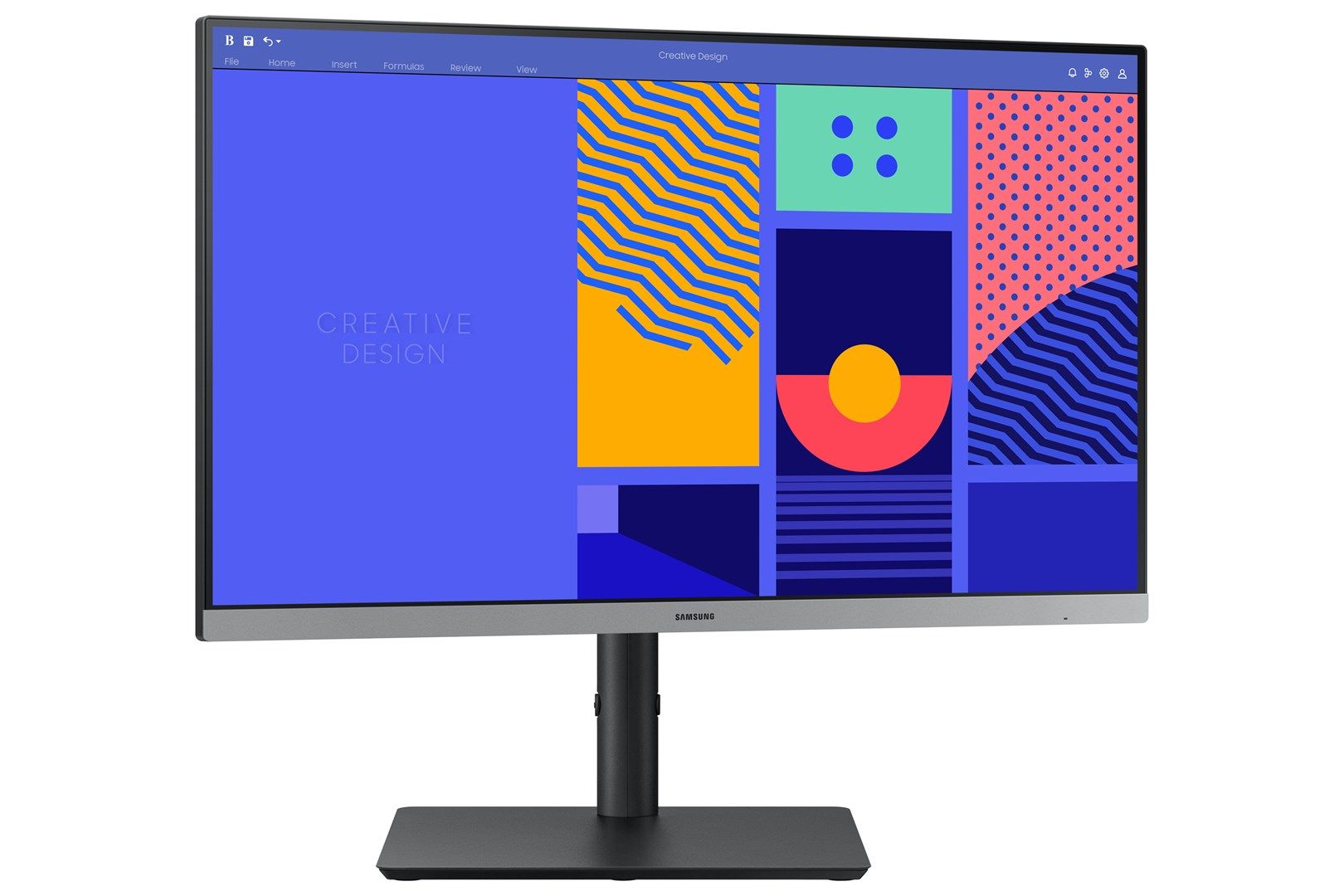 Samsung Essential Monitor S4 S43GC LED display 61 cm (24 ) 1920 x 1080 pixels Full HD Black_6