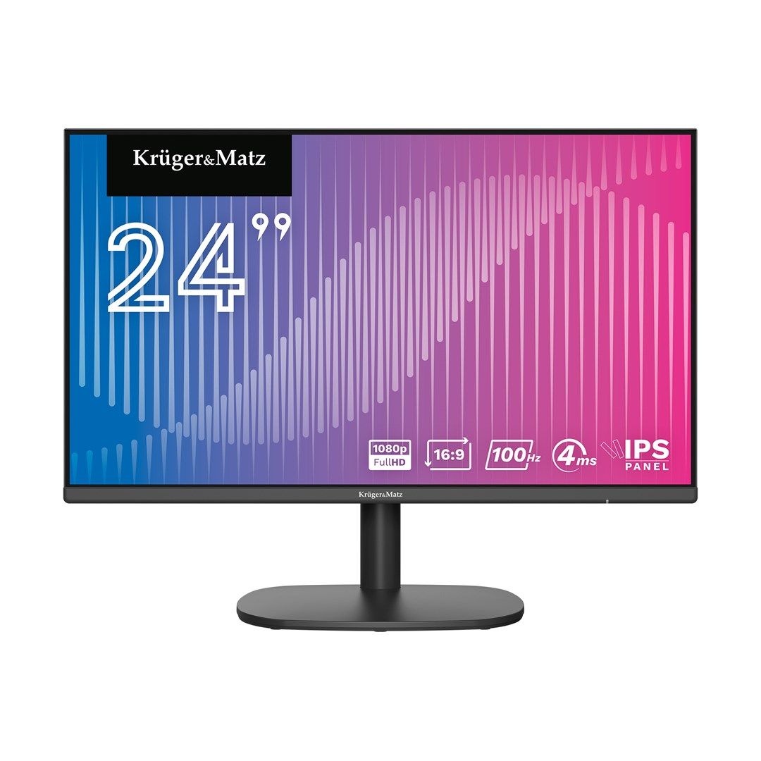 Kruger& Matz KM0198-M24 LED display 61 cm (24 ) 1920 x 1200 px Czarny_3