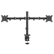 Maclean desk mount for 2 monitors  VESA 75x75 and 100x100  17-32   2x 9kg  MC-754N_13