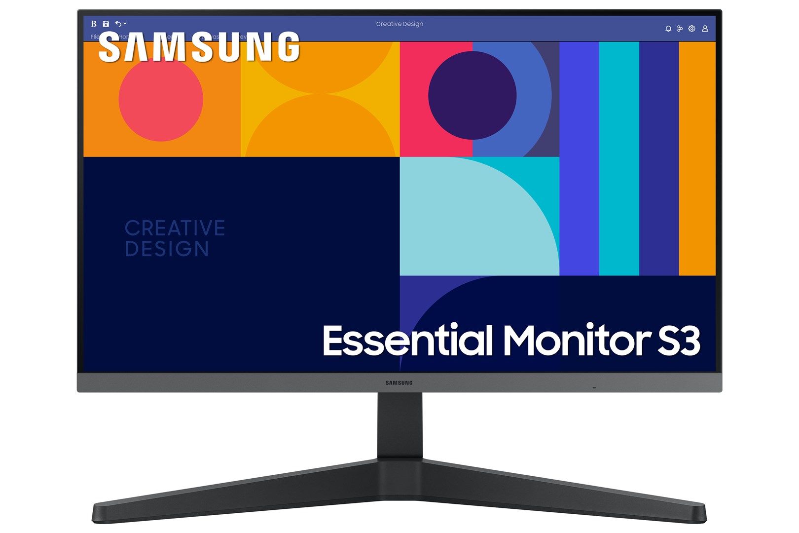 Samsung Essential Monitor S3 S33GC LED display 61 cm (24 ) 1920 x 1080 pixels Full HD Black_2