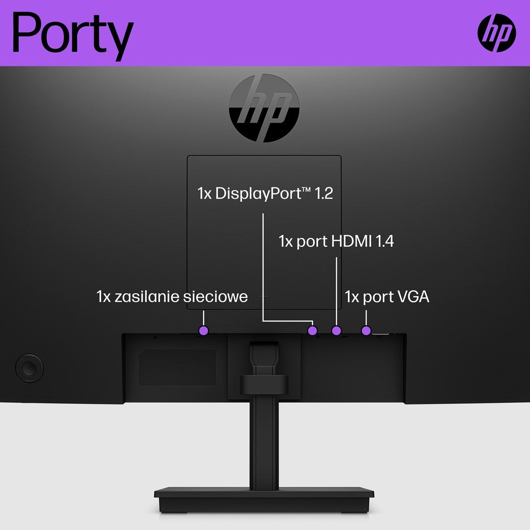 HP LED Monitor  TN (21.5 ) 1920 x 1080 px Full HD Black_7