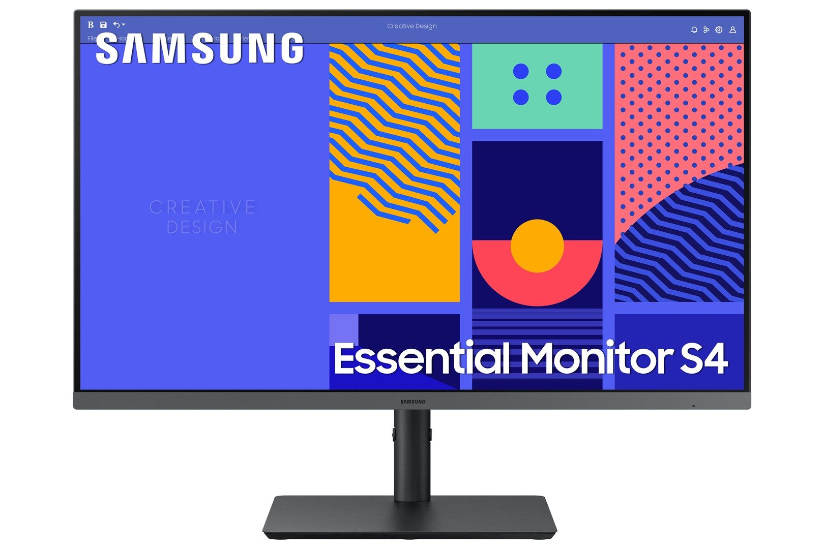 Samsung Essential Monitor S4 S43GC LED display 68.6 cm (27 ) 1920 x 1080 pixels Full HD Black_3