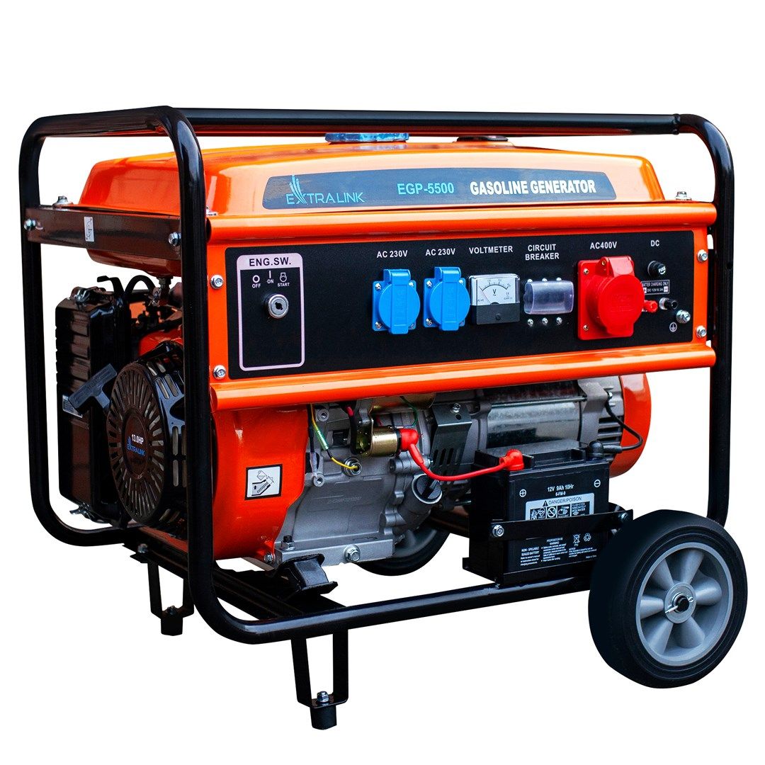 Extralink Power generator EGP-5500 petrol  5 5kW 3F_20