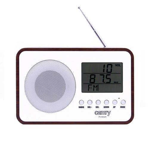 Camry CR1153 radio Portable Digital Black White_2