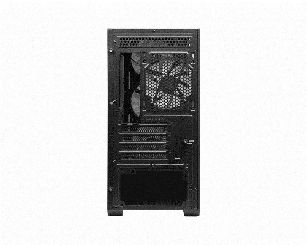 MSI MAG FORGE M100A computer case Micro Tower Black  Transparent_5