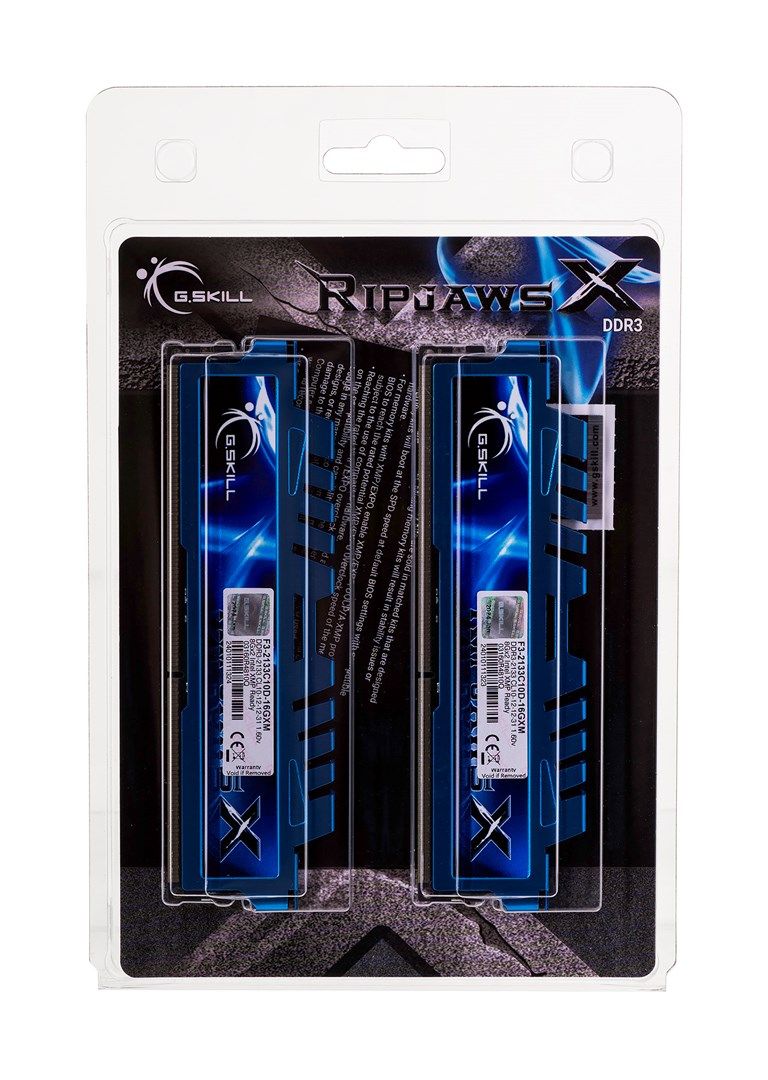 G.Skill RipjawsX 16GB (8GBx2) DDR3-2133 MHz memory module 2 x 8 GB_8