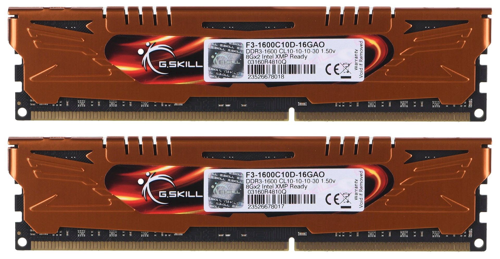 G.Skill 16GB PC3-12800 Kit memory module 2 x 8 GB DDR3 1600 MHz_3