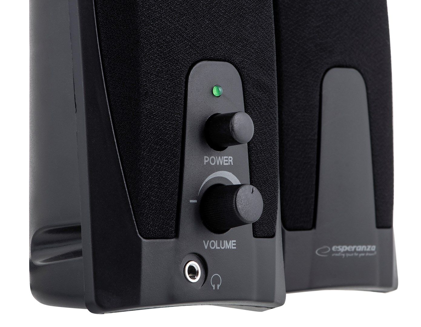 Esperanza EP110 loudspeaker 2-way 6 W Black Wired_3