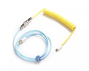 Ducky Premicord Cotton Candy Coiled Cable  USB Type-C to Type-A - 1.8m_2