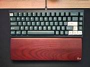 Glorious Keyboard Wrist Rest  Compact  Wood - Reddish Brown_1