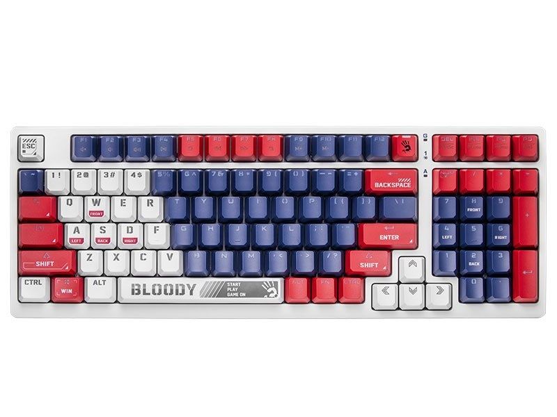 Mechanical keyboard A4TECH BLOODY S98 USB Sports Navy (BLMS Red Switches) A4TKLA47263_3