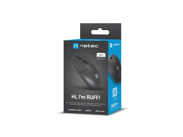 NATEC Ruff Plus mouse Right-hand USB Type-A Optical 1200 DPI_8