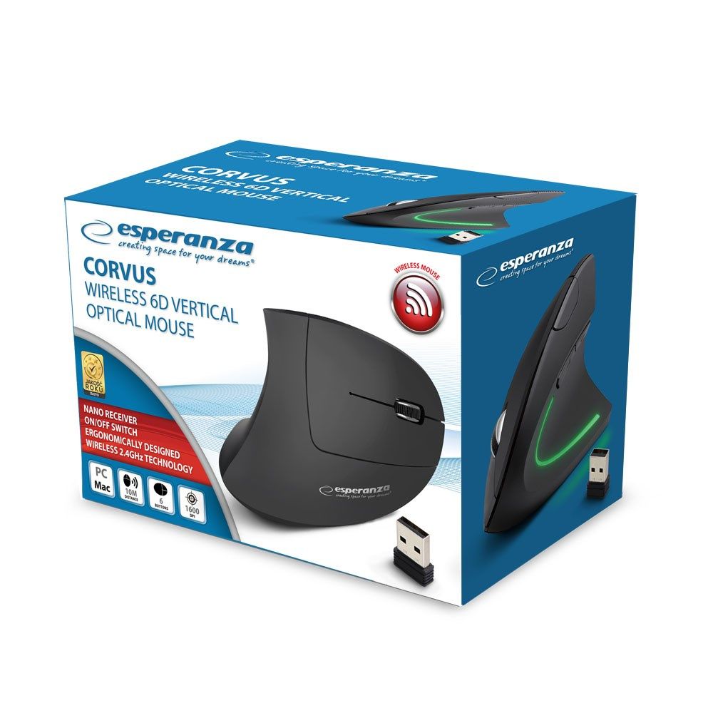 Esperanza EM133 Mouse RF Wireless Optical 1600 DPI_4