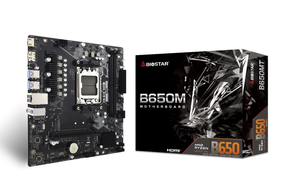 Biostar B650MT motherboard AMD B650 Socket AM5 micro ATX_2